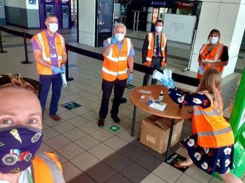 London Northwestern Railway says ‘thank you’ as passengers don face coverings