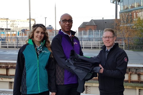 Railway uniform charity scheme nominated for top award