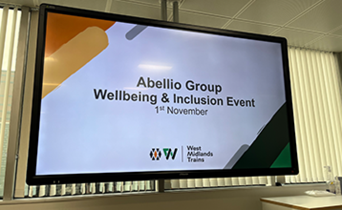 Abellio presentation on wellbeing