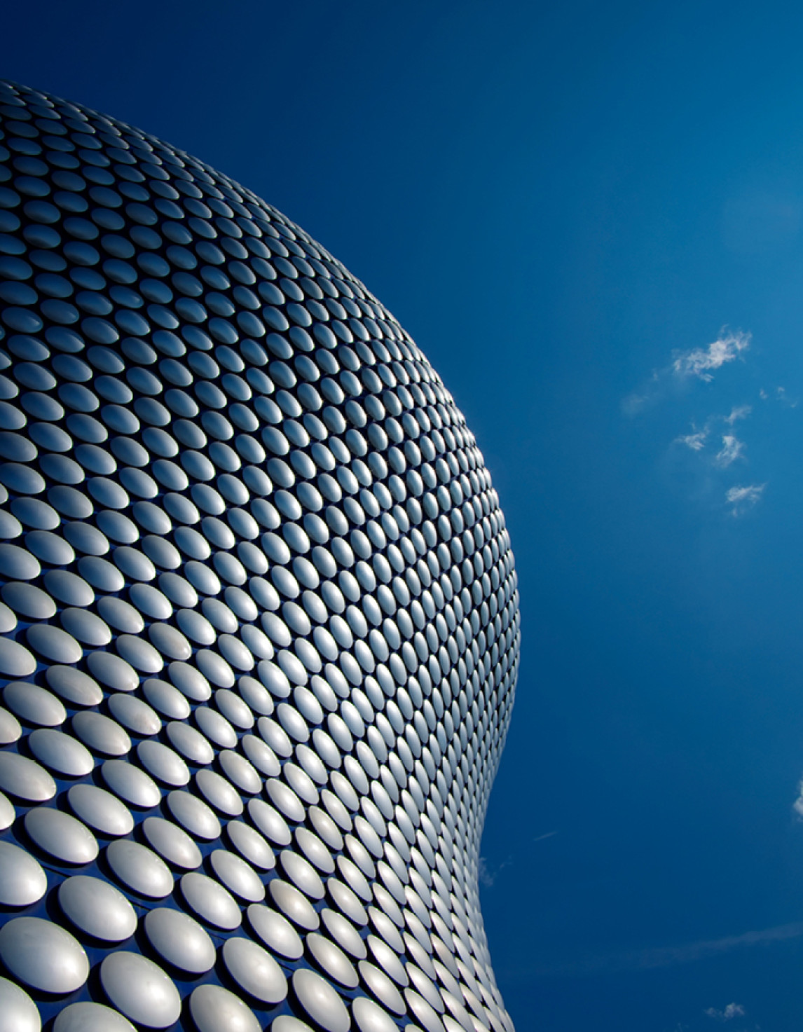 architechtural side of the Bullring shopping centre 