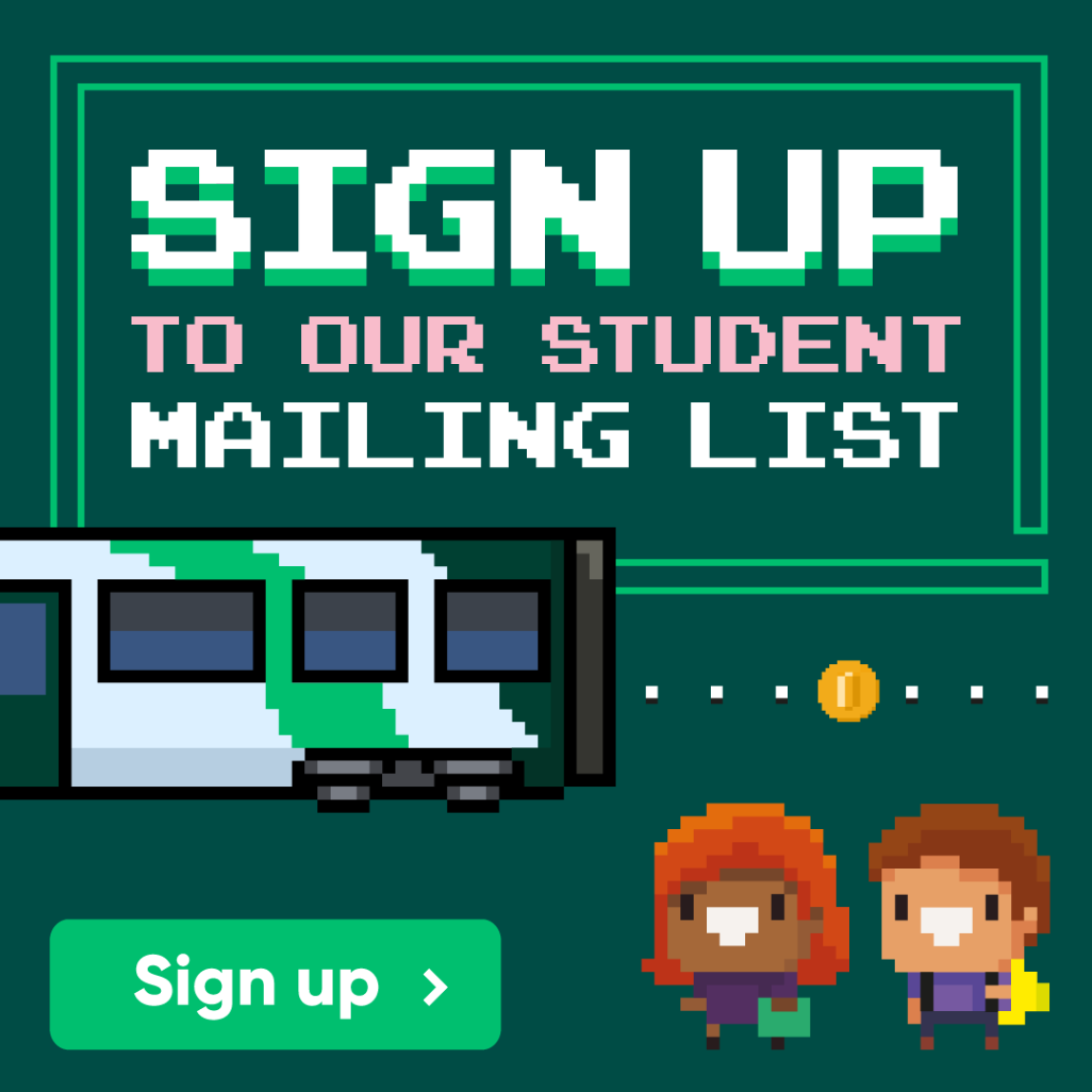 Student sign up