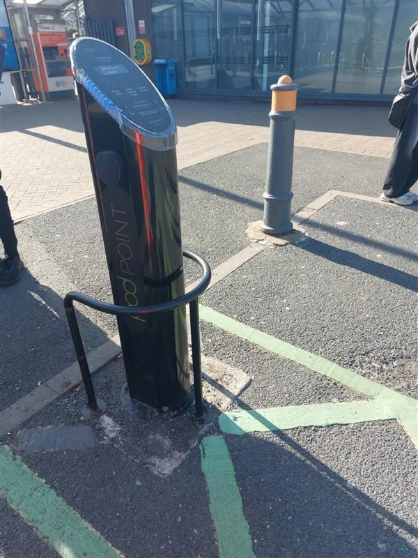 Electric vehicle charging point