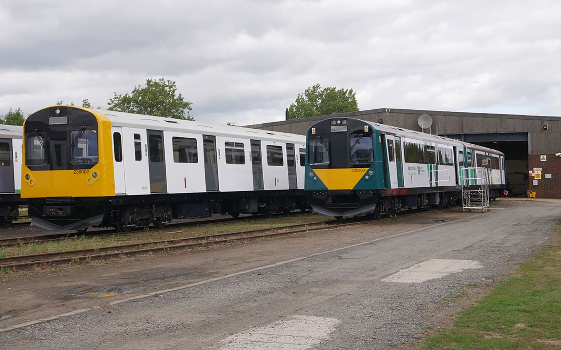 Vivarail class 230 trains delayed