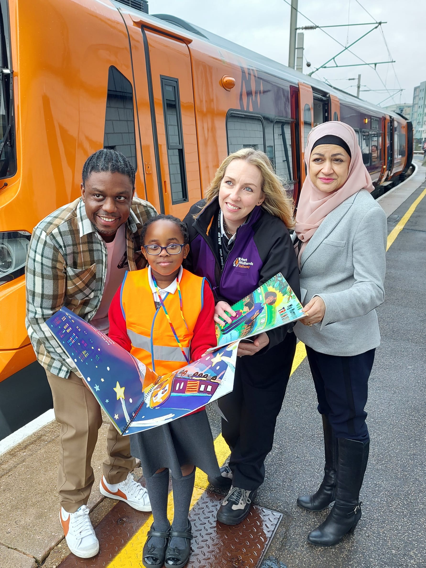 London Northwestern Railway: 'My Mummy is a Train Driver' book launch tackles stereotypes in rail industry