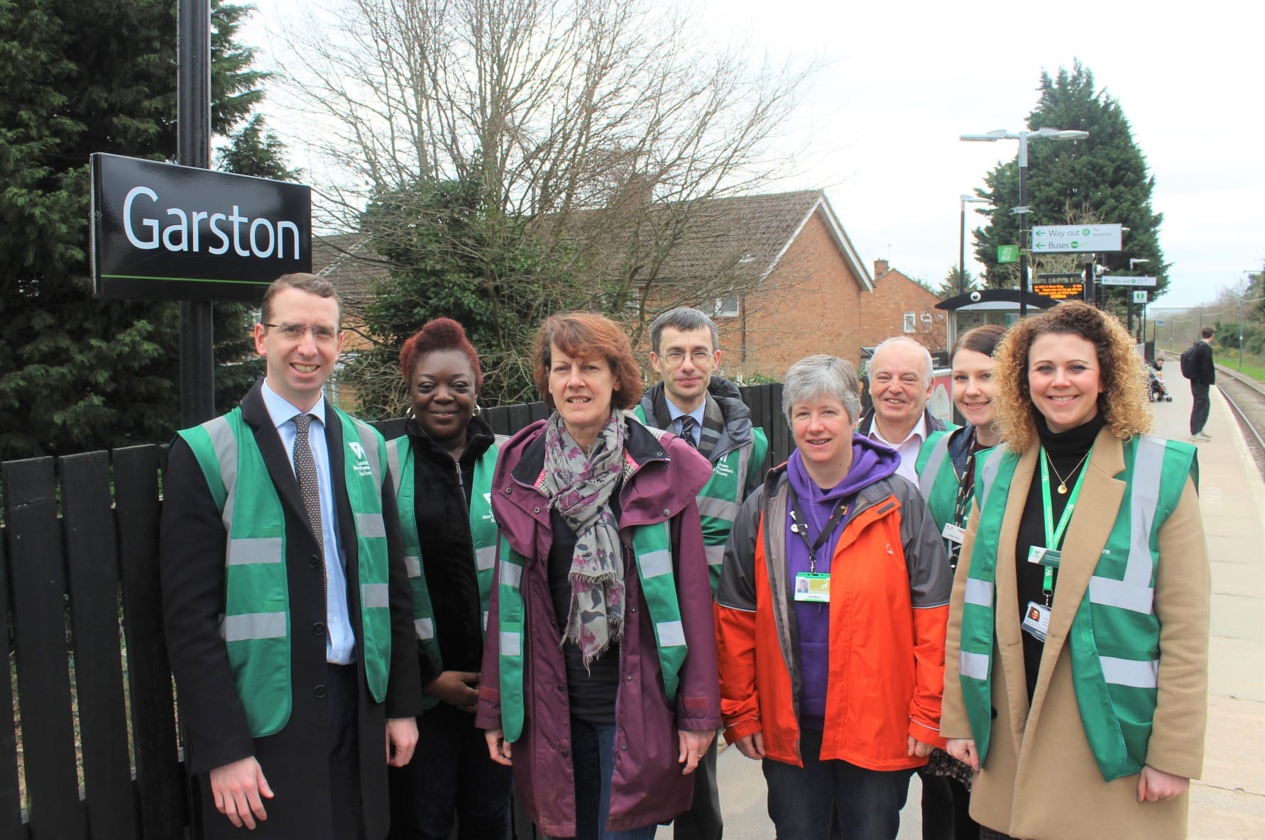 Mayor of Watford praises community rail projects on the Abbey Line