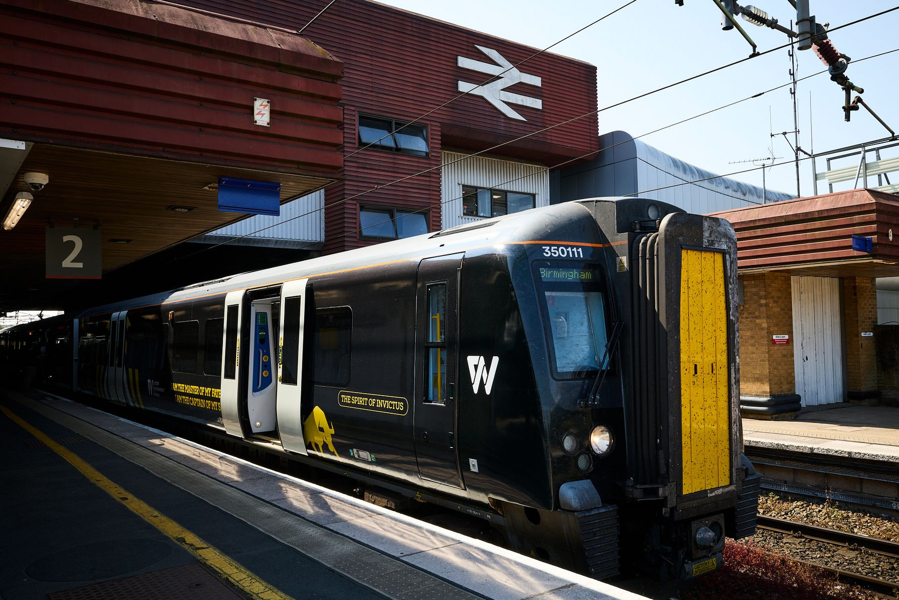 London Northwestern Railway unveils Invictus branded train at London Euston, taking the Spirit of Invictus across Britain's railways