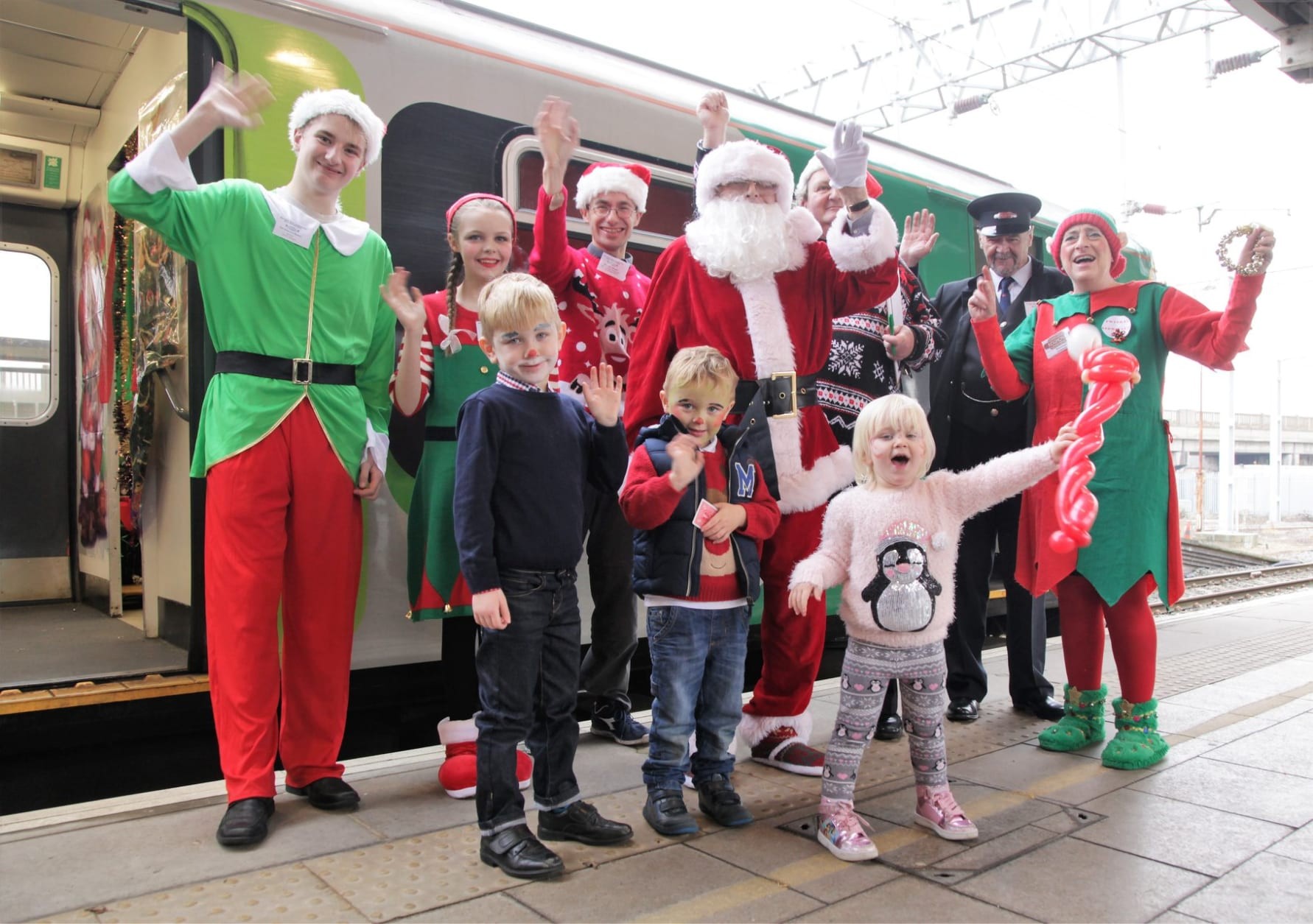 Families invited to join Santa’s festive train on the Marston Vale Line