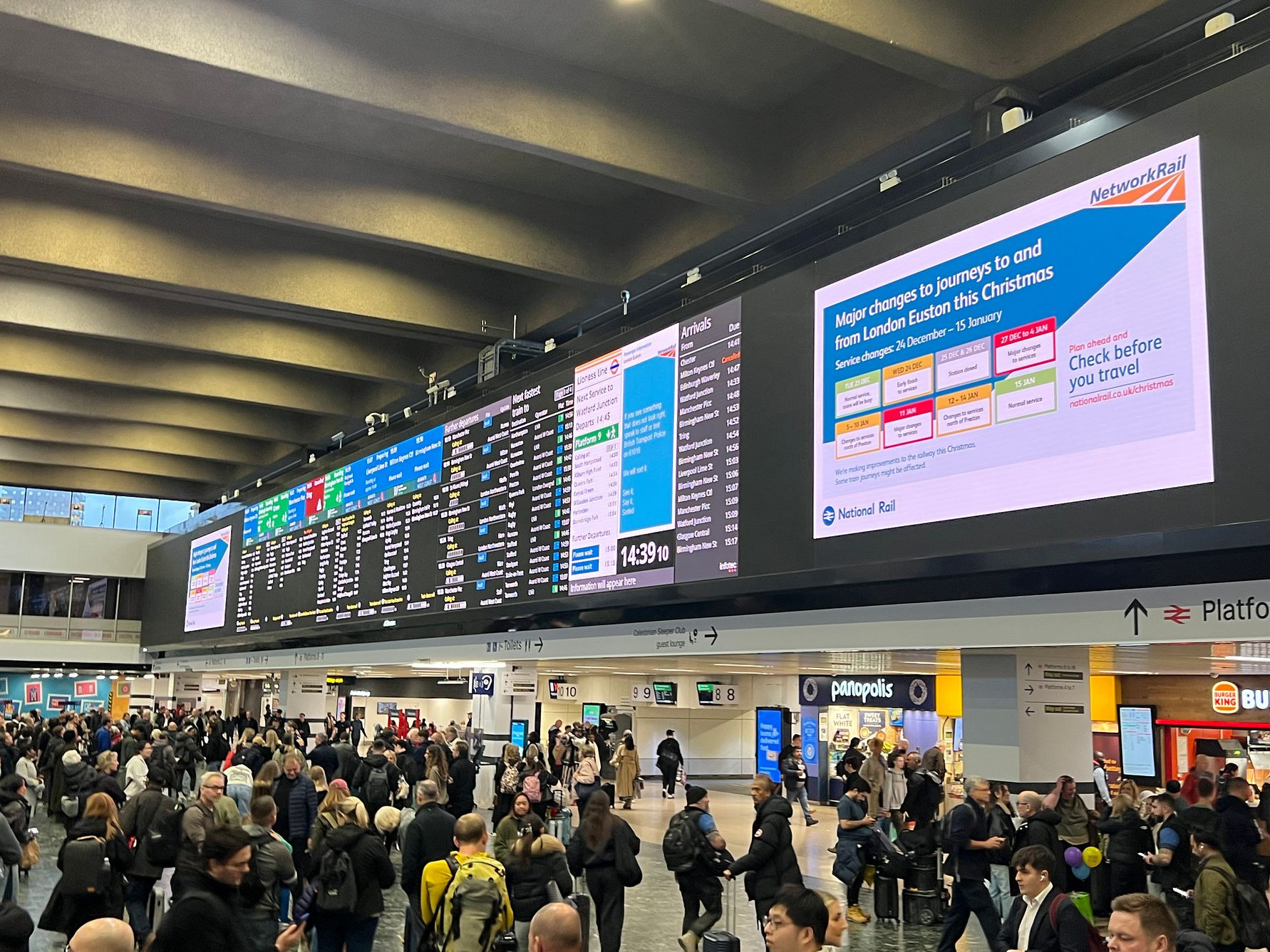 Rail passengers advised to check travel over festive period