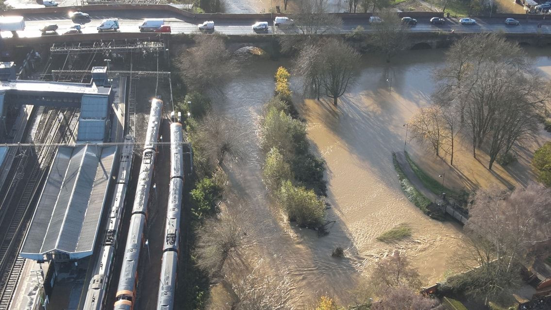 Northampton flooding update: passenger disruption continues as major rail repairs begin