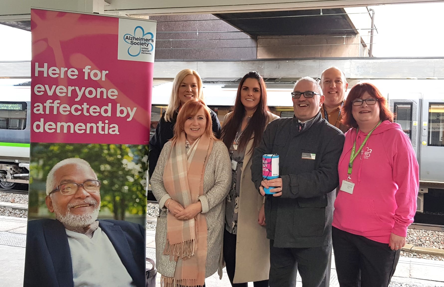 Staff commit to making rail travel more dementia friendly